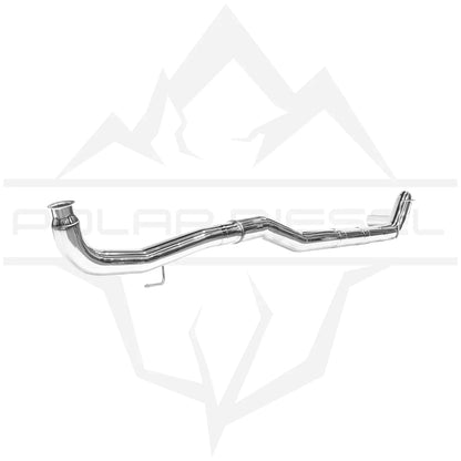 2011-2015 Duramax 6.6L 304SS 5" Polished Polar Exhaust Exhaust Polar Diesel 