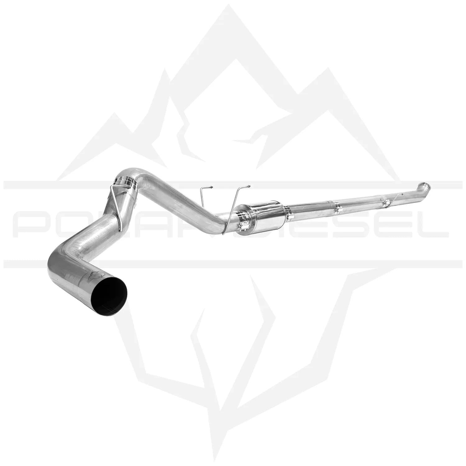2019-2024 Cummins 6.7L 304SS Raw 5" Polar Exhaust Exhaust Polar Diesel 