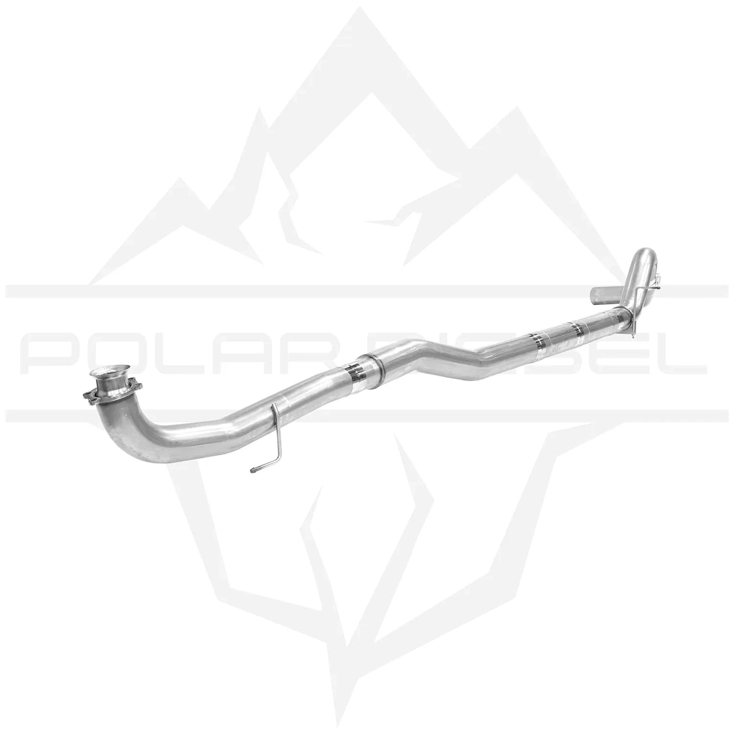 2017-2026 Duramax 6.6L 304SS Raw 5" Polar Exhaust Exhaust Polar Diesel 