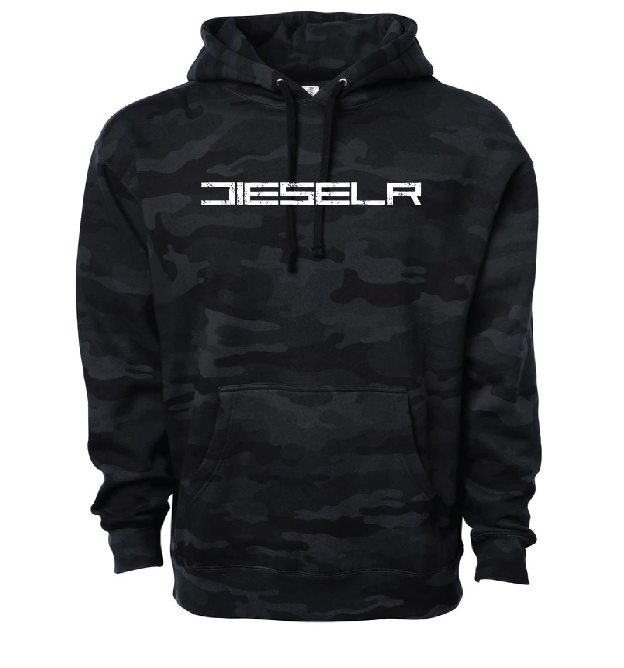 White Predator Midweight Hoodie Hoodie DSLR XS Black Camo 