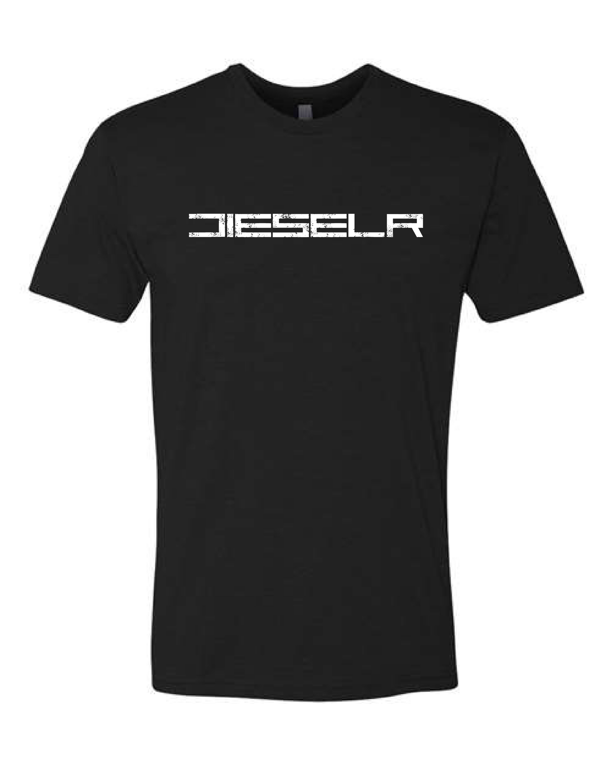 White Predator Short Sleeve T-Shirt T-Shirt DSLR S Black 