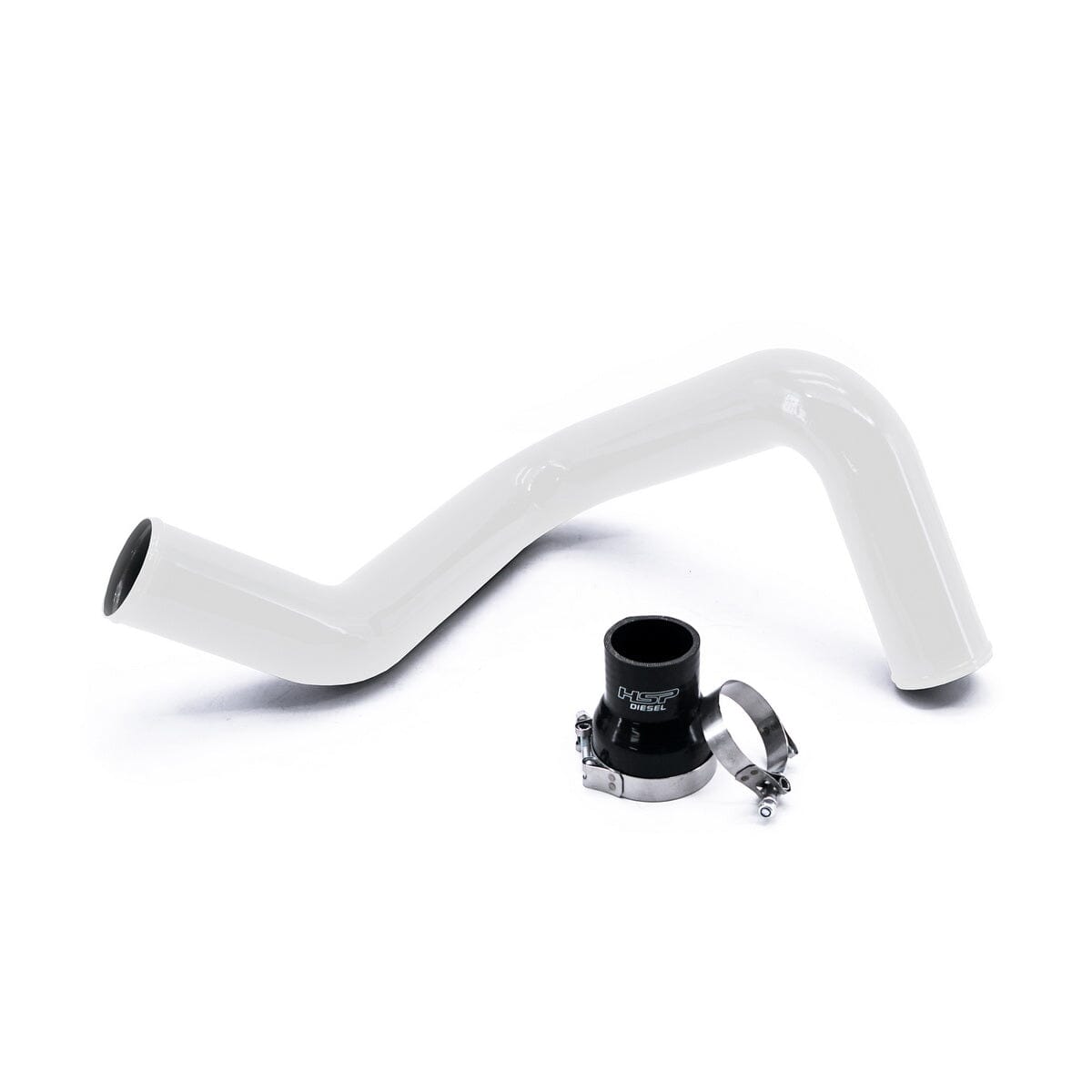HSP Cold Side Tube - Factory Style (2003-2004 Chevrolet / GMC) Intercooler Pipes HSP Diesel White 