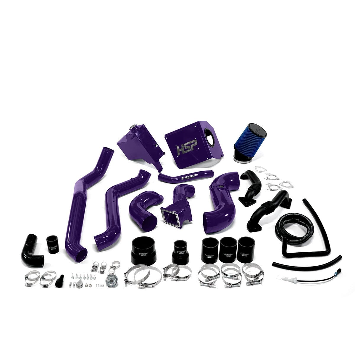 HSP Deluxe Max Air Flow Bundle HSP Diesel (2015-2016 Chevrolet / GMC) Cold Air Intake HSP Diesel Candy Purple 