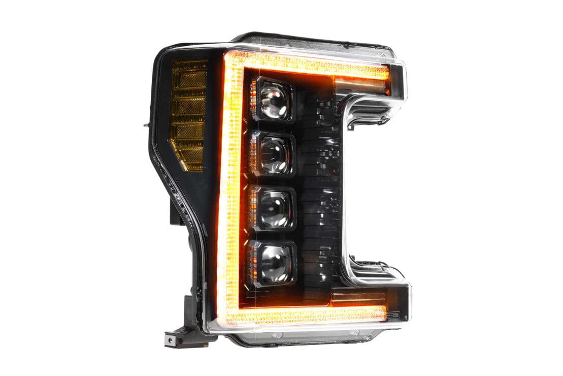 Morimoto XB LED Headlights - Amber DRL (Ford Super Duty 17-19)