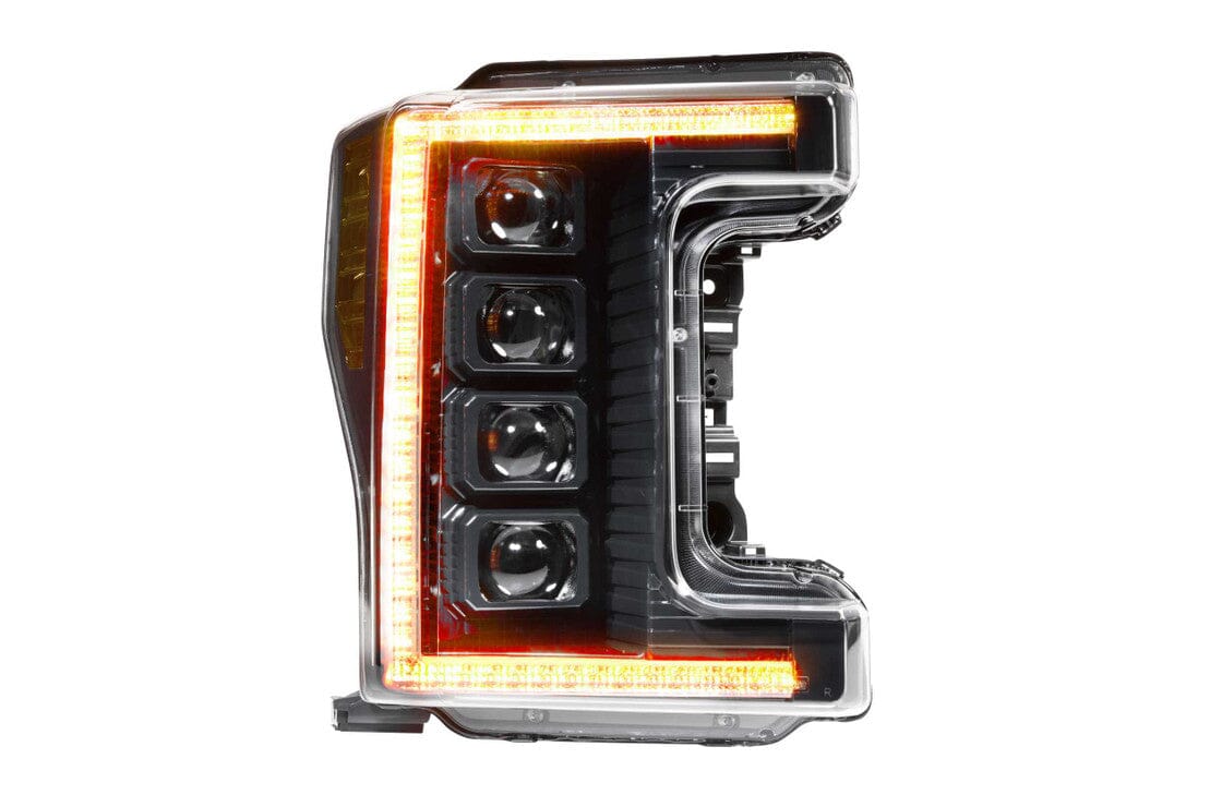 Morimoto XB LED Headlights - Amber DRL (Ford Super Duty 17-19) Headlights Morimoto 