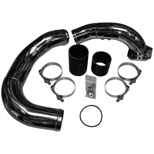 Coldside Kit (2008-2010 Ford Powerstroke 6.4L) Intercooler Pipes No Limit Fabrication 