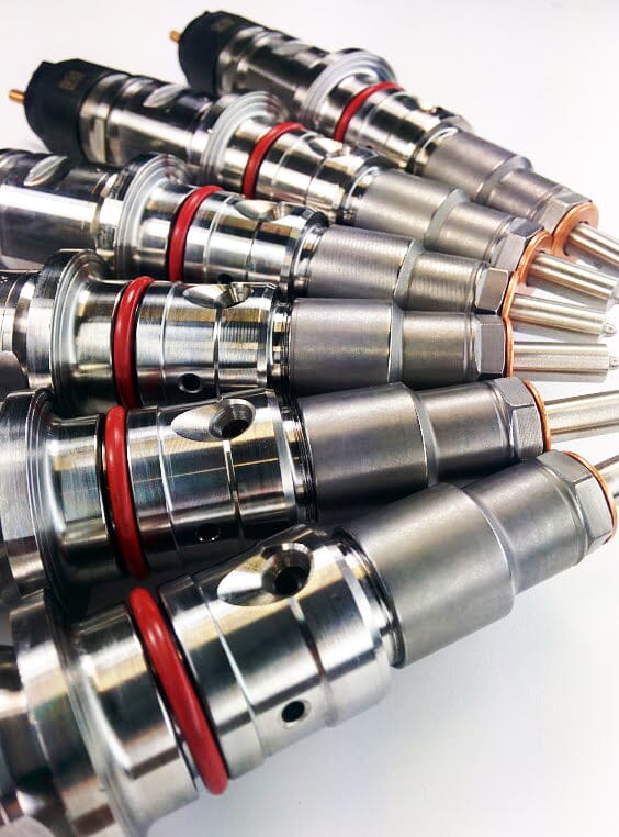 Reman Injector Set - 15% Over - 50hp (Dodge 07.5-18 6.7L) Fuel Injector Dynomite Diesel 