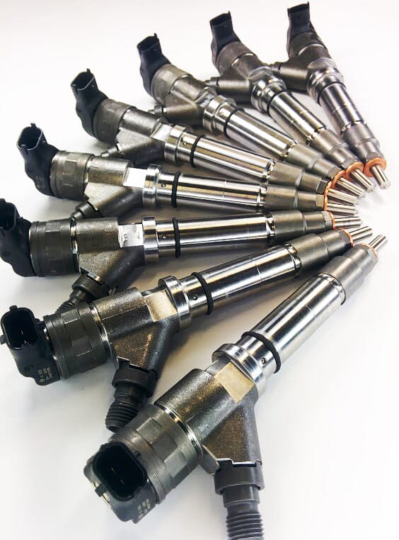 Reman Injector Set - 45% Over - 100hp (Duramax 04.5-05 LLY) Fuel Injector Dynomite Diesel 